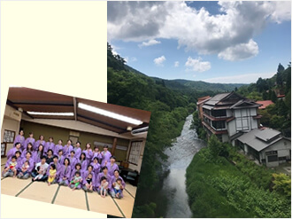 藤三旅館さん　子どもたちも一緒に01